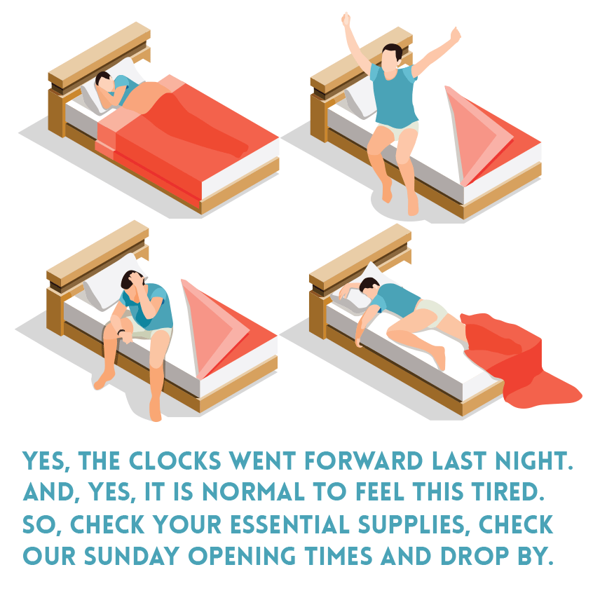 Start of British Summer Time!