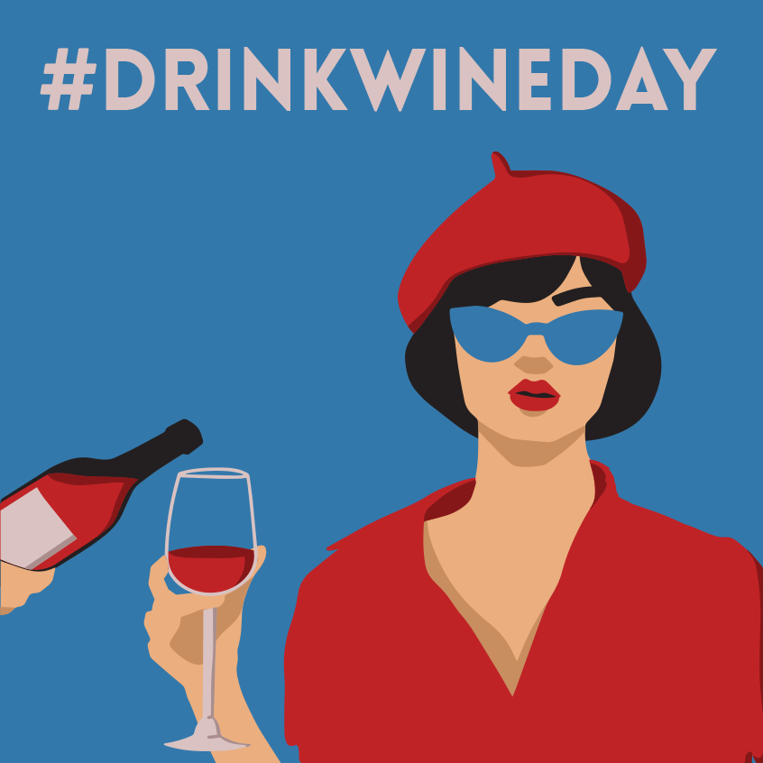 #DrinkWineDay