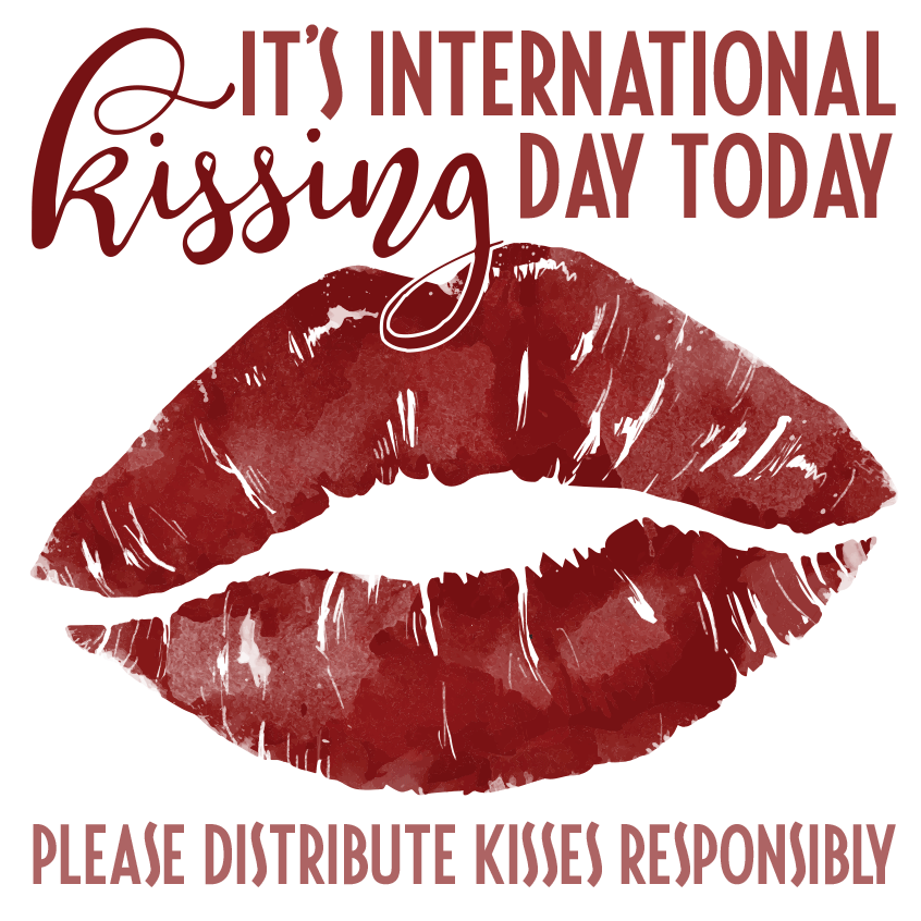 It's Word Kissing Day!