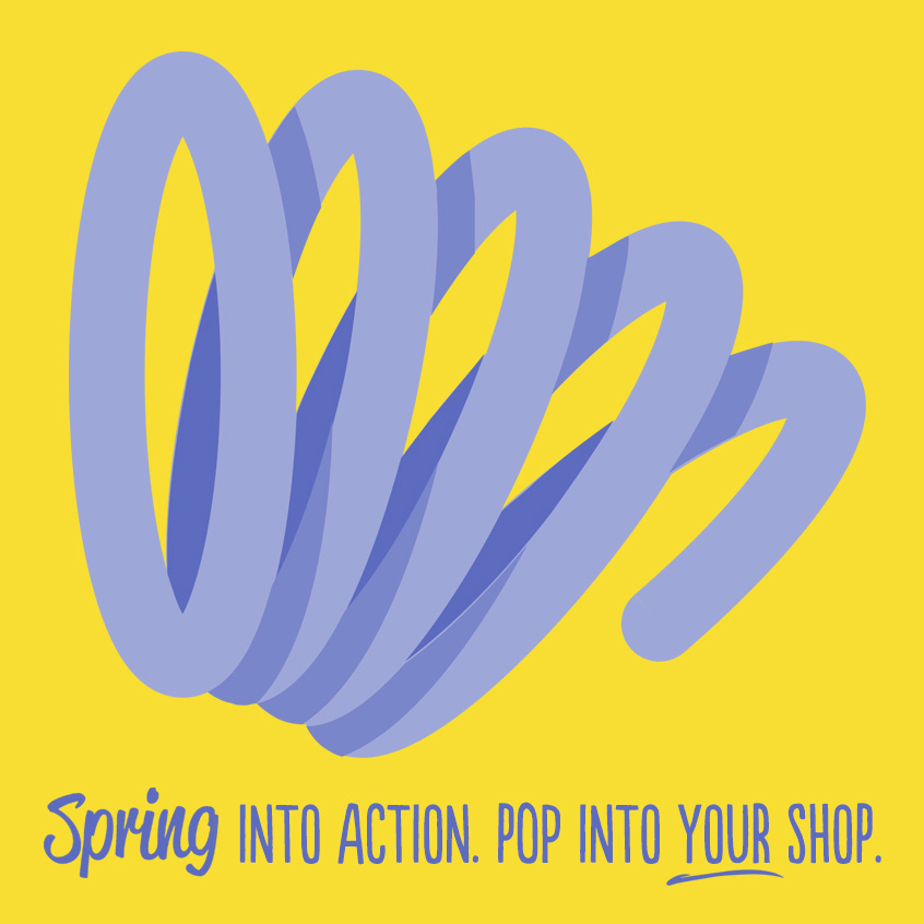 Time for spring at the Shop