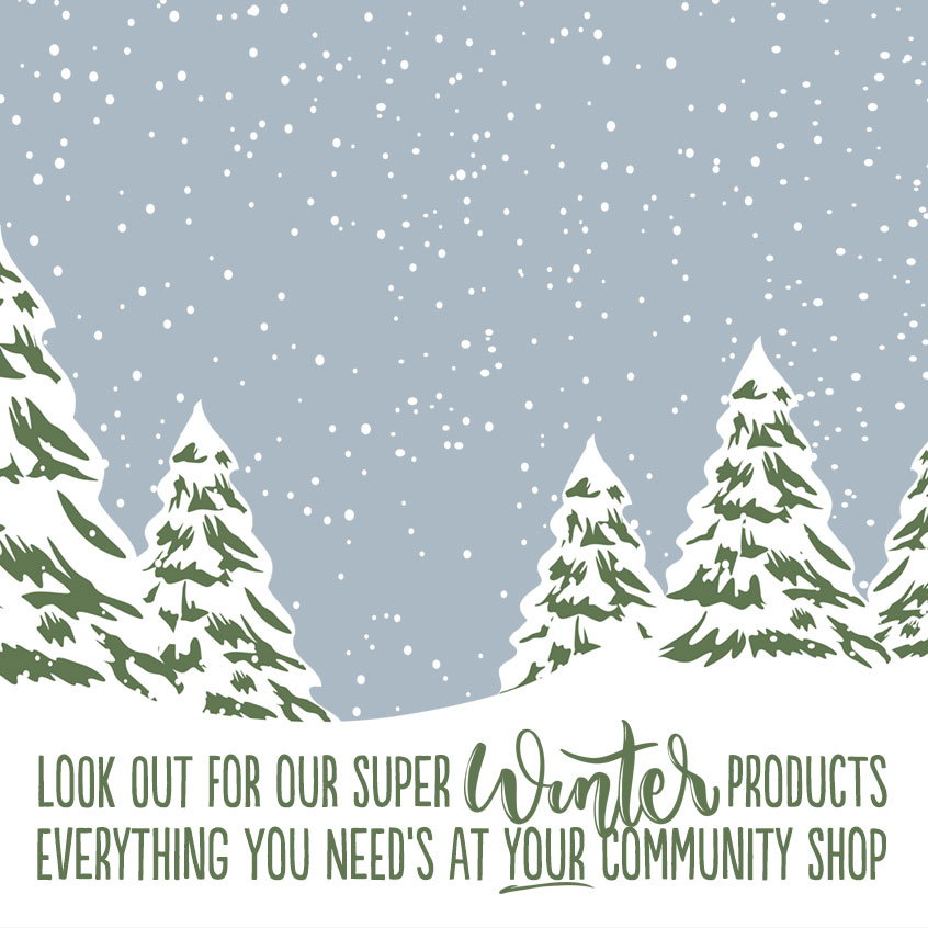 Time for winter at the Shop